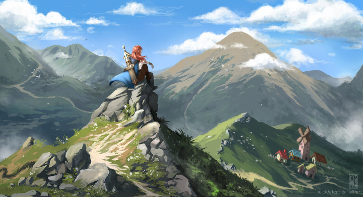 Mountain village